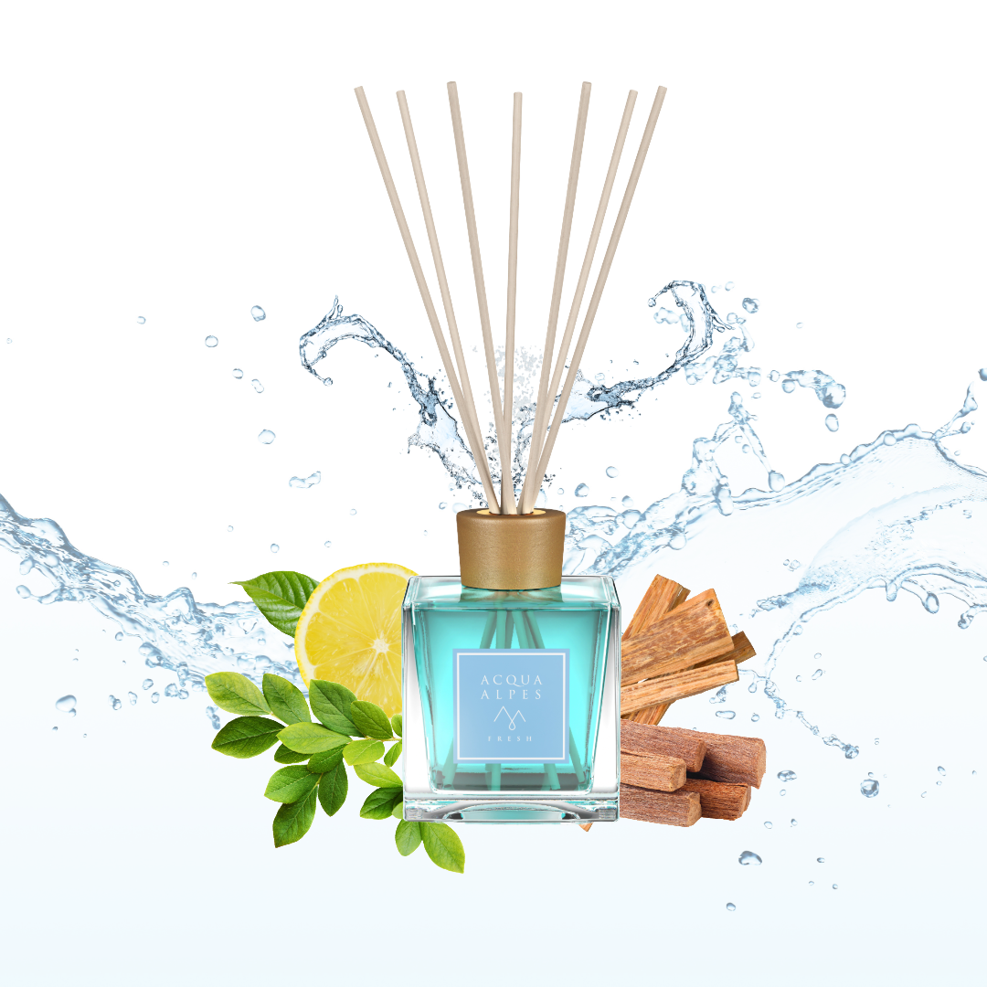 نفحات عطر المنزل Fresh: أوراق الليمون، خشب الأرز، خشب الصندل، نفحات خضراء وبحرية
