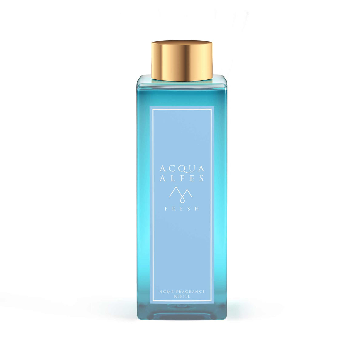 عبوة إعادة التعبئة فريش 500 مل من Acqua Alpes – عطر منزلي فاخر أكواتيكي بنفحات حمضية وخشبية